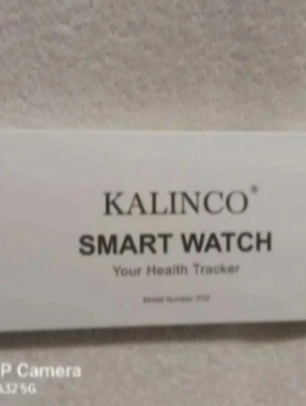 Kalinco smart watch fitness wearable health tracker model # P22